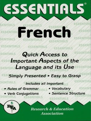 cover image of French Essentials